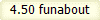 4.50 funabout