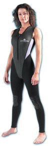Typhoon Xts Pulse Ladies' Long Jane Front-Zip Wetsuit 3 Mm